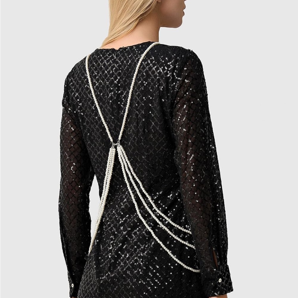 NWT Pearl Body Chain.